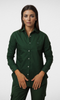 Women Lacoste shirt (Oil Green)