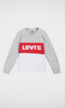 Kids Levi's Long Sleeve T-shirt  (Grey ,Red & White)