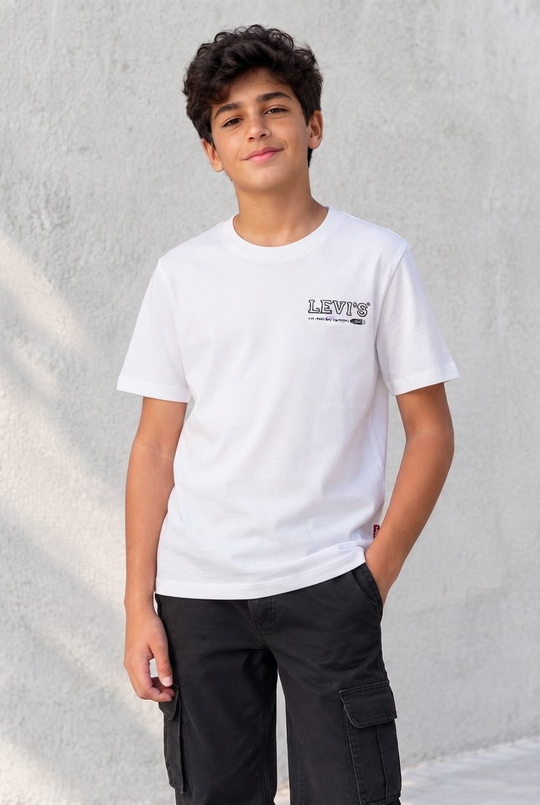 Kids Classic Crew Neck T-Shirt (Ship's Wheel)
