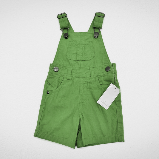 Kids Summer 23 Kids Salopette (Baby/Toddler) Jumpsuit (Salopette) Gabardine - Green