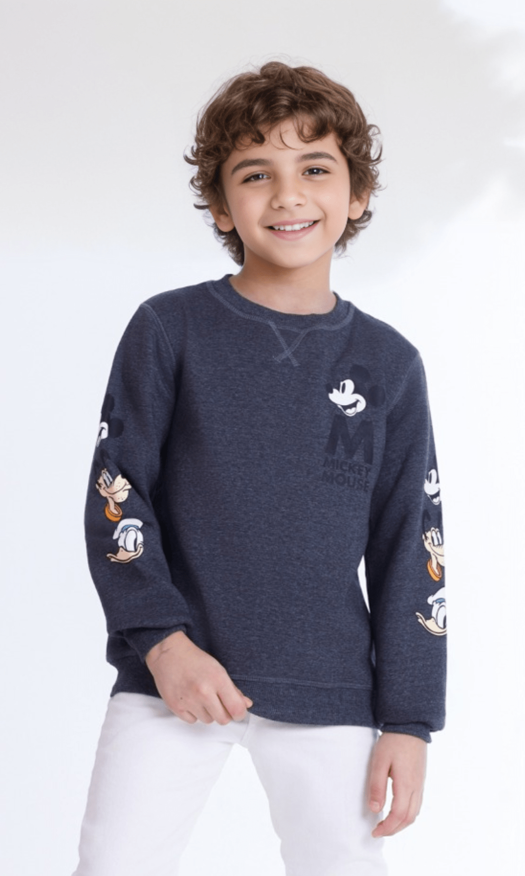 Kids Winter 24 Kids Pajama Pluto Sweatshirt For Kids - Dark Grey