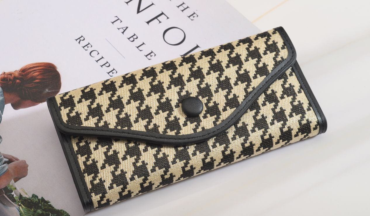 Outlet W&B Wallet Brown Basic Long Women Wallet