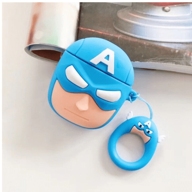 Spoofs Airpod Casing Airpod Casing Captain America