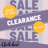 CLEARANCE SALE