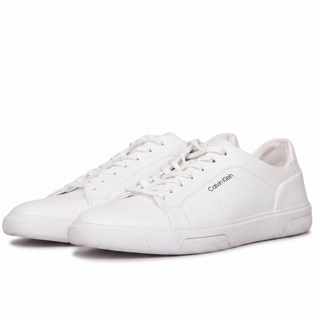 Men CK Flat Sneaker (White)