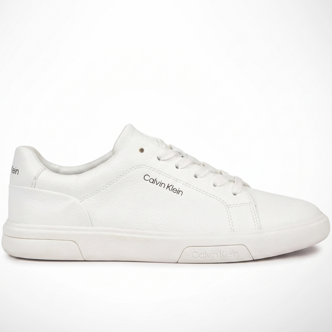 Men CK Flat Sneaker (White)