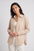 Women Linen Blend Shirt -Loose Fit