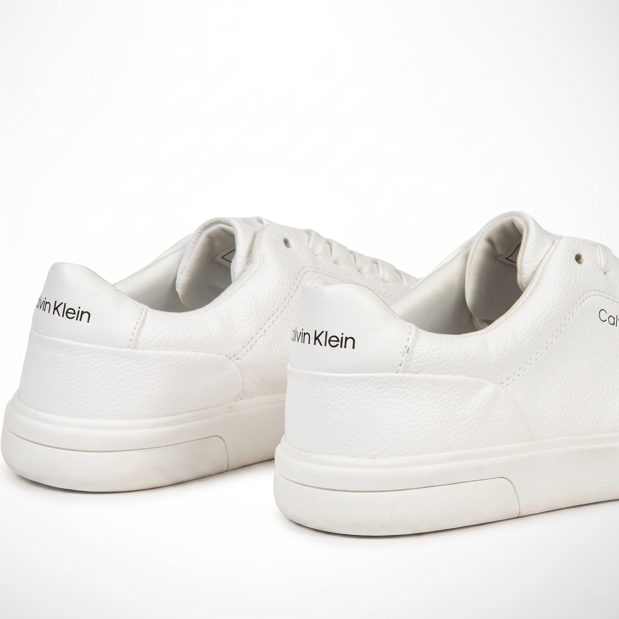Men CK Flat Sneaker (White)