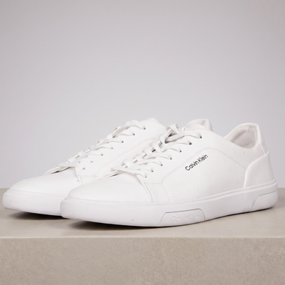 Men CK Flat Sneaker (White)