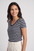 Women Striped Classic V-neck T-Shirt