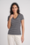 Women Striped Classic V-neck T-Shirt