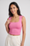 NUT Plain Women Square Neck Tank Tops