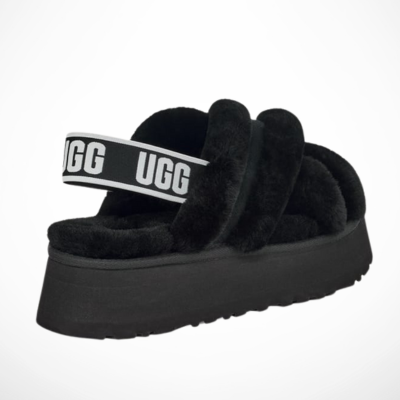 UGG DISCO CROSS SLIDE (Black)