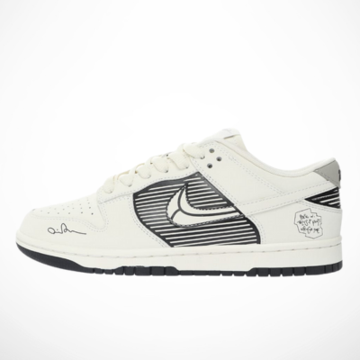 Men Daniel Arsham x Nike Sb Dunk (White & Black