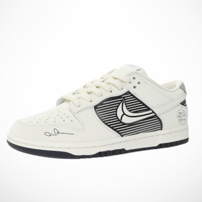 Men Daniel Arsham x Nike Sb Dunk (White & Black