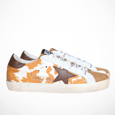 Women Super Star Brown Camo Print