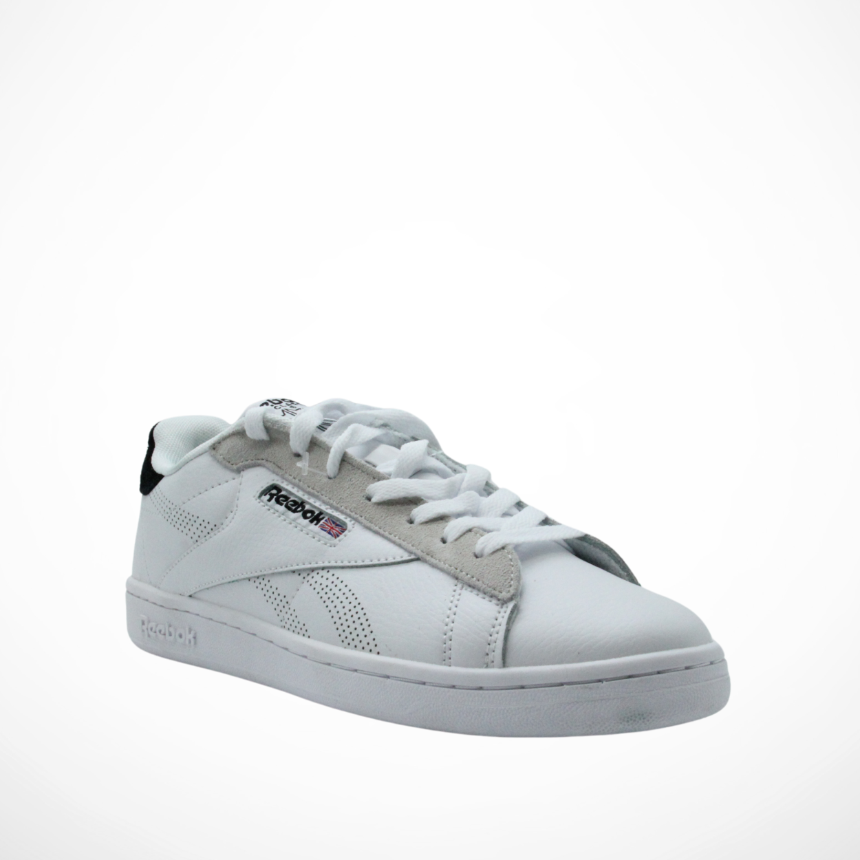 Men reebok flat (White-Black)