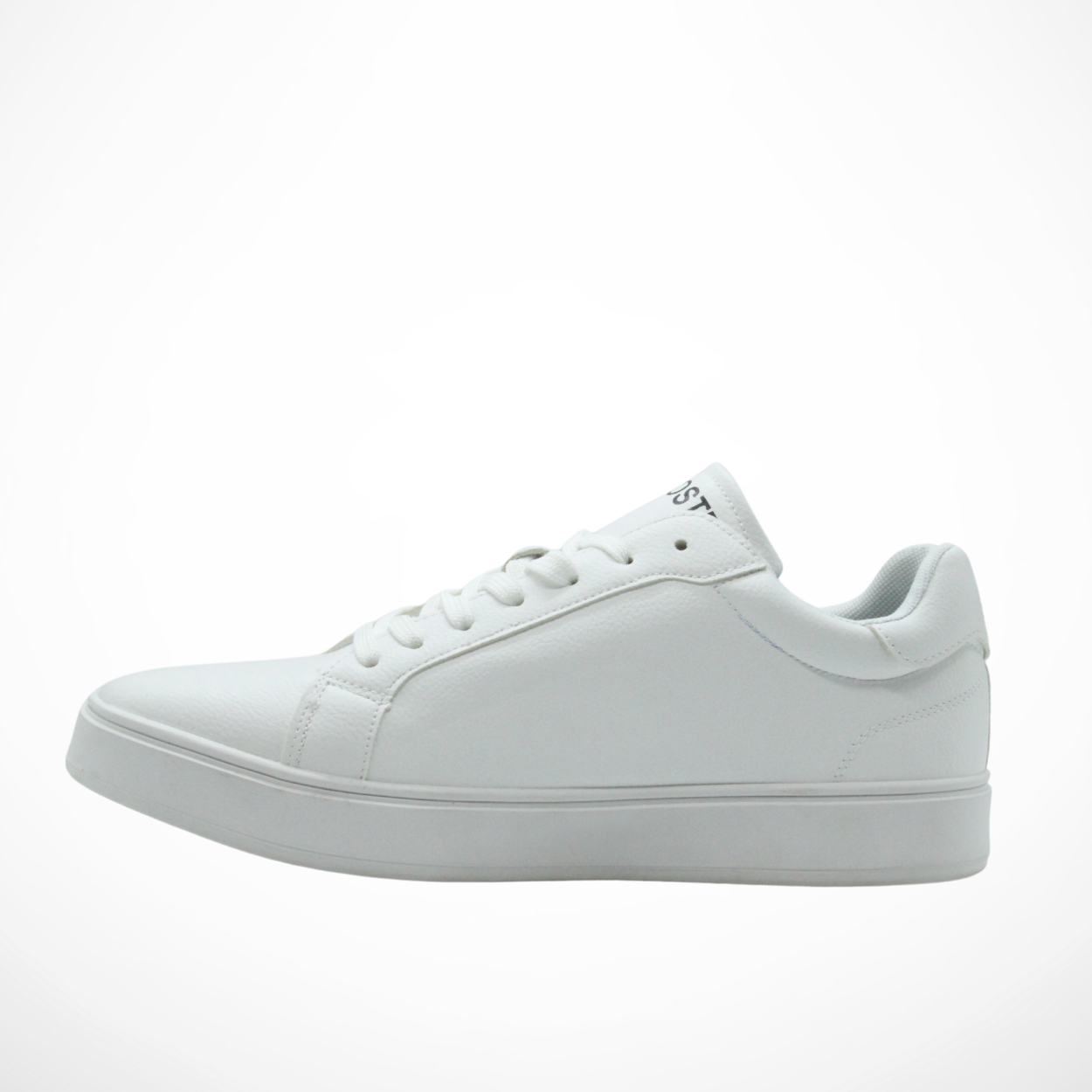 Men Leather Sneakers (White)