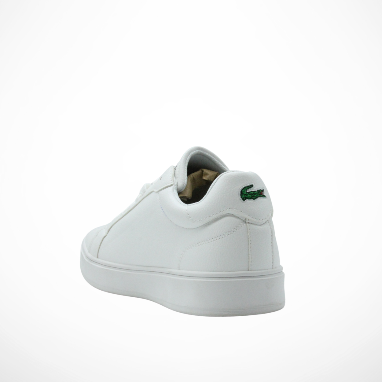 Men Leather Sneakers (White)