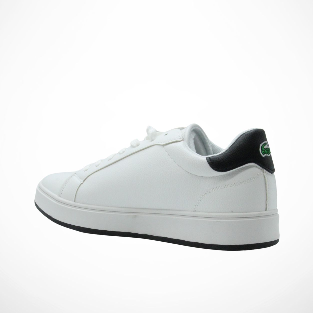Men Leather Sneakers (White*Black)