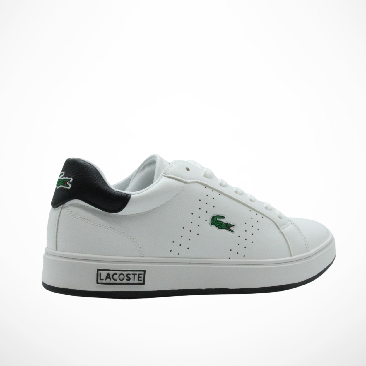 Men Leather Sneakers (White*Black)