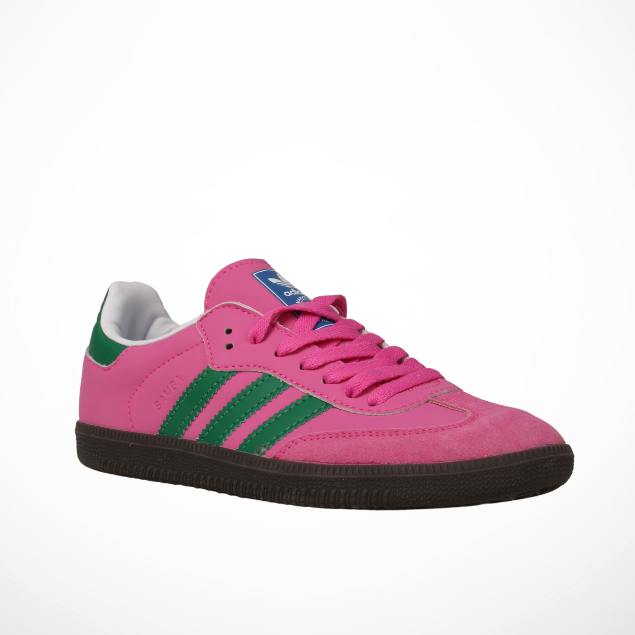 Women Samba Sneakers (Pink-Green)