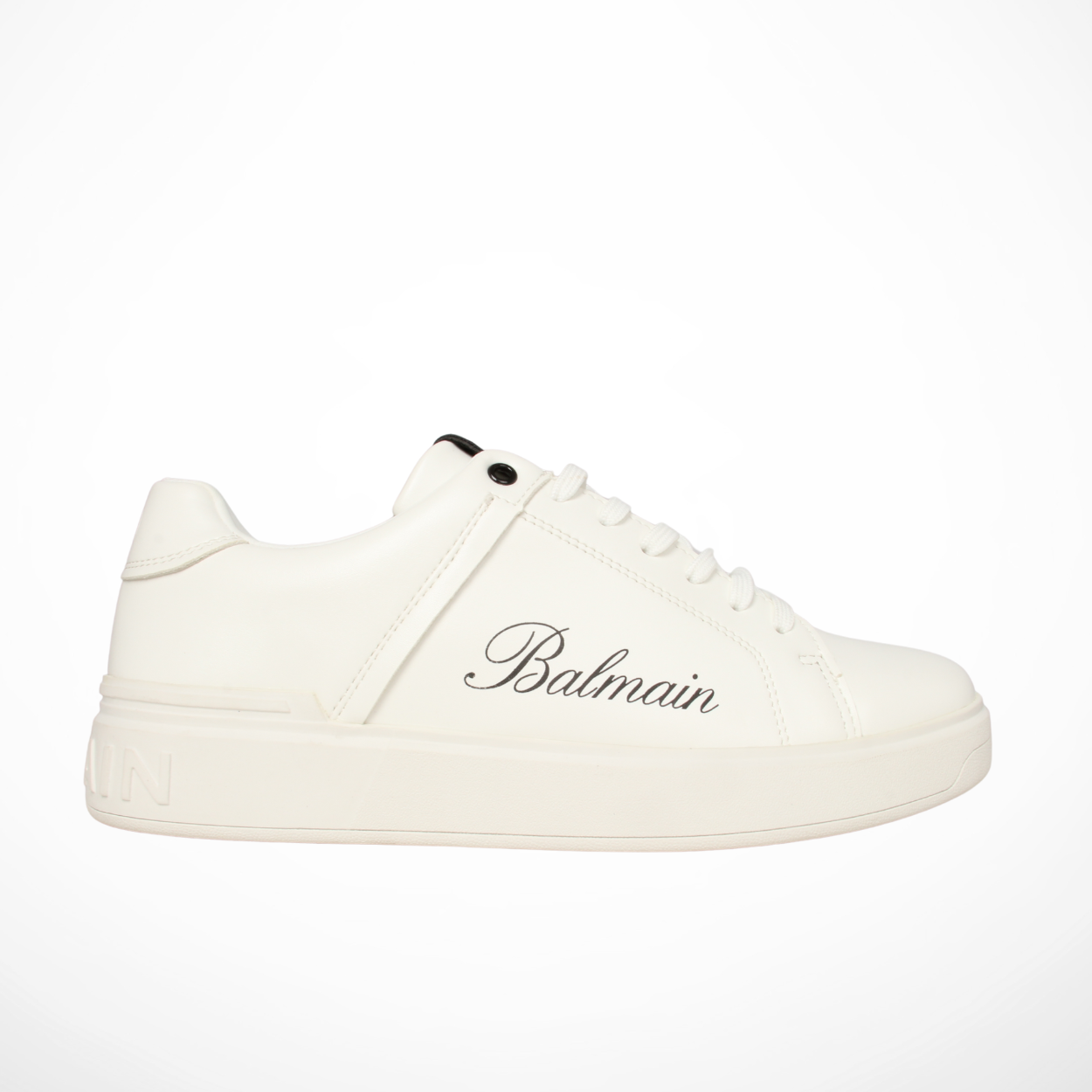 Men Leather trainers Balmain (White)
