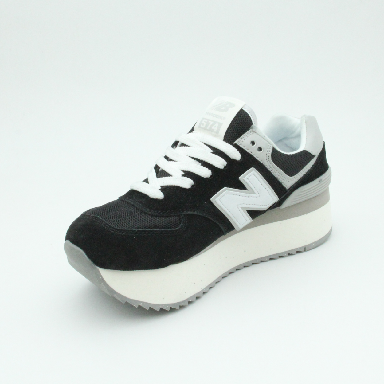 Women New Balance 574 (Black)