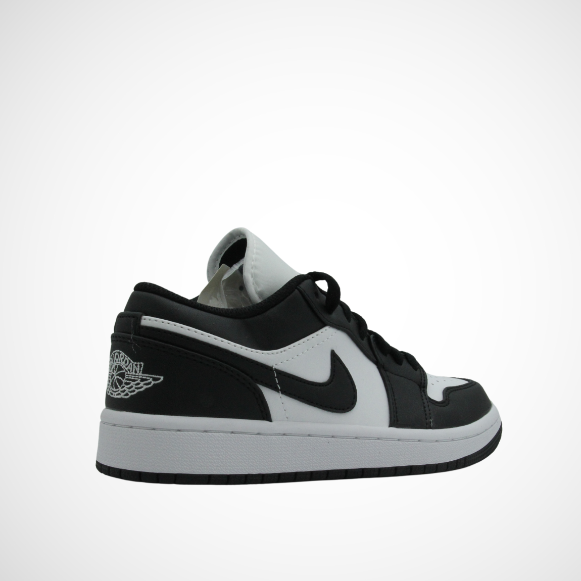 Men-Women JORDAN 1 FLAT PANDA (Black-W)