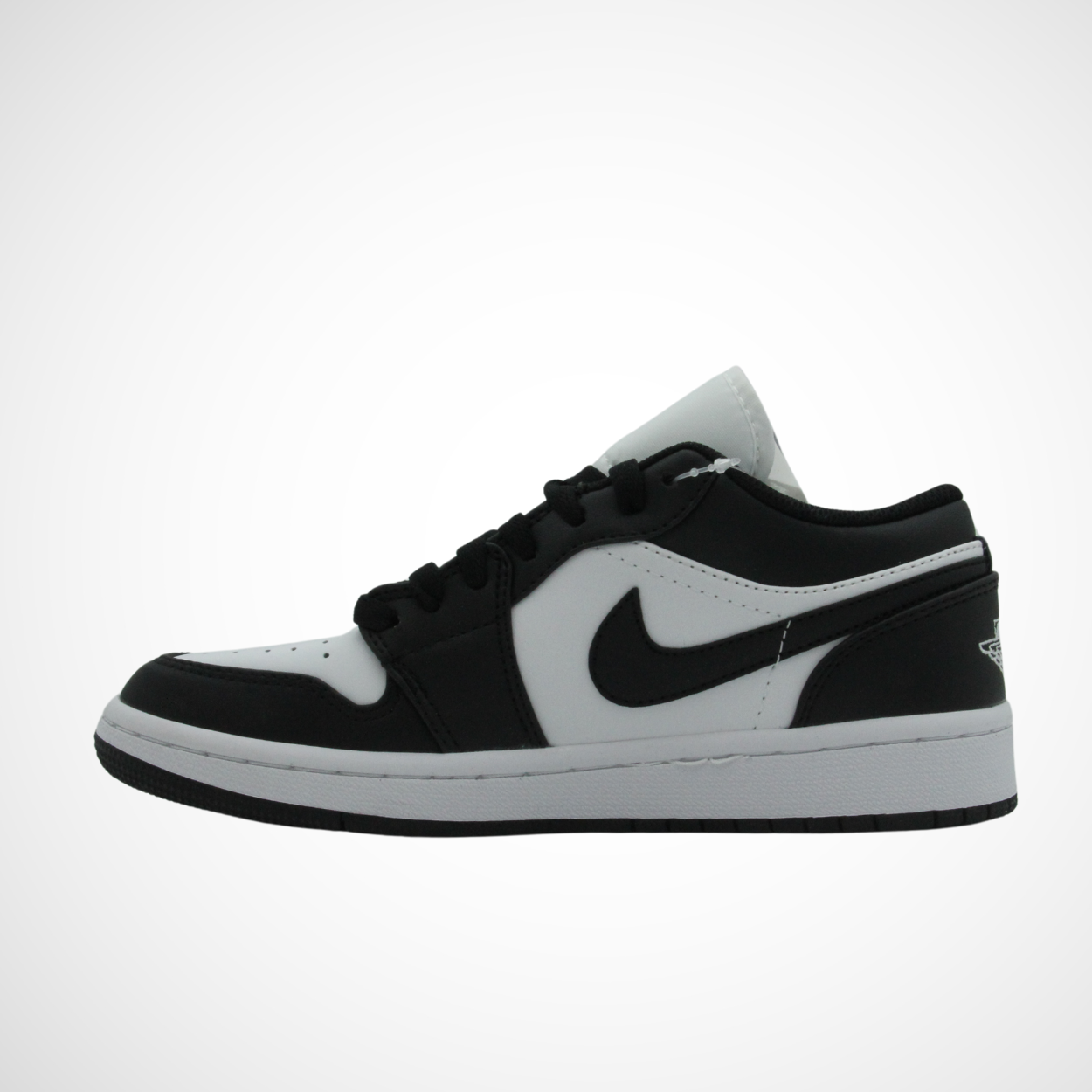 Men-Women JORDAN 1 FLAT PANDA (Black-W)