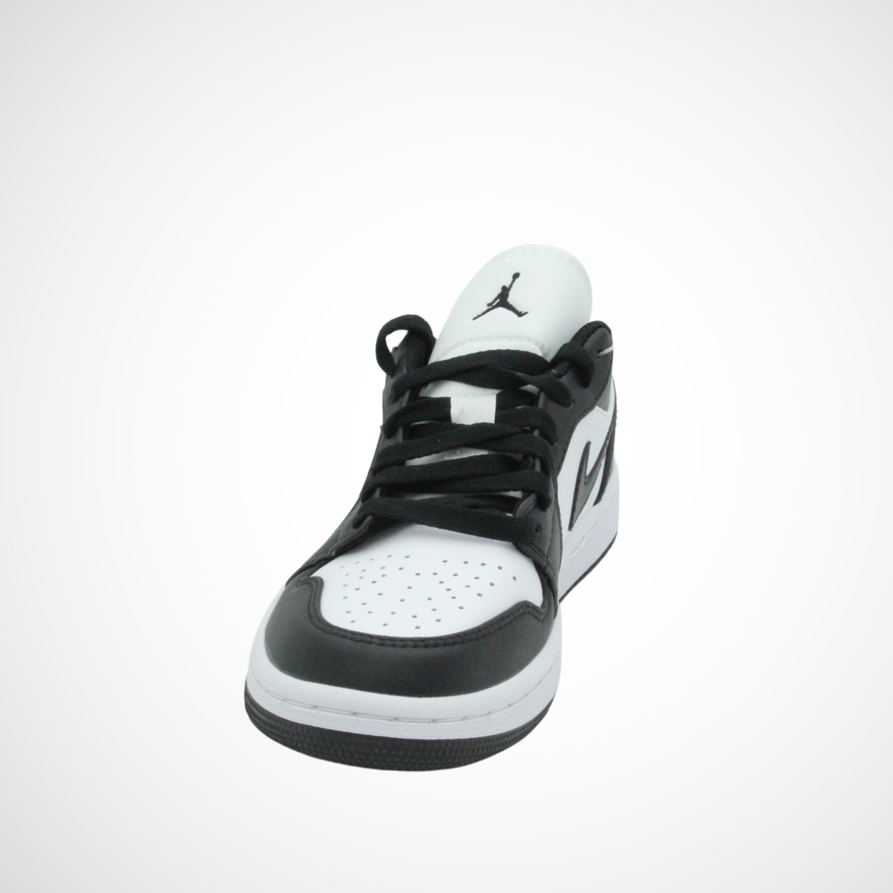 Men-Women JORDAN 1 FLAT PANDA (Black-W)