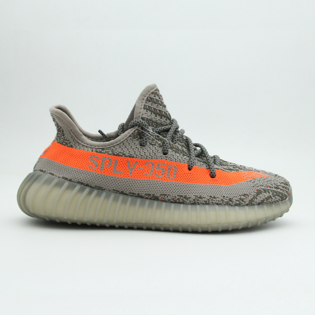 Kids-Women Yeezy Boost 350 V2 (Grey*Orange)