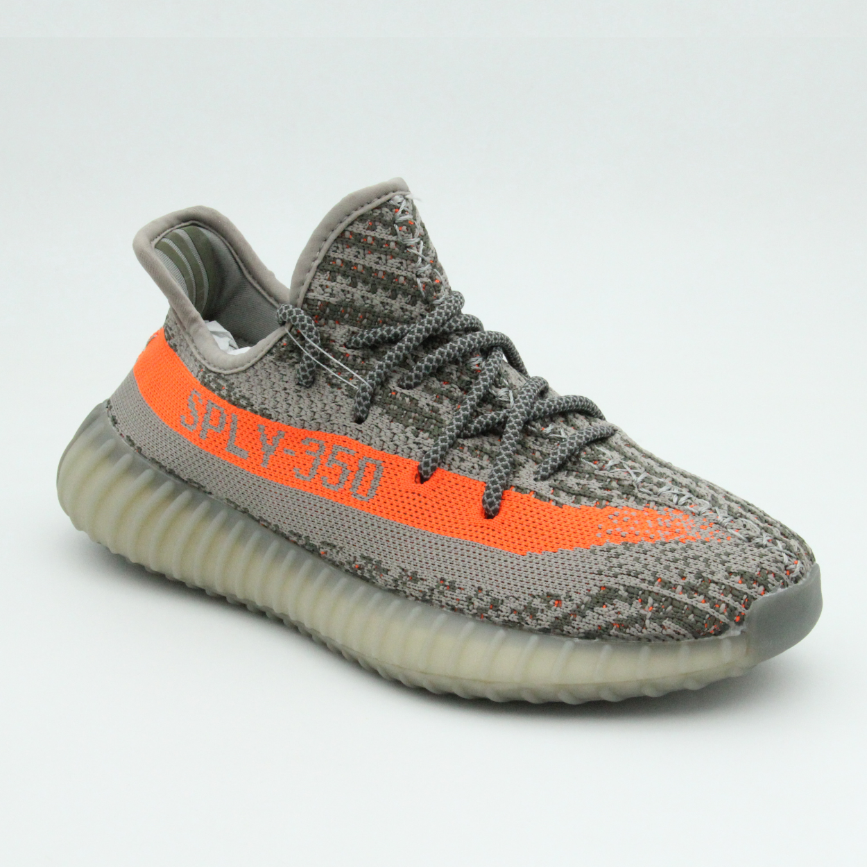 Kids-Women Yeezy Boost 350 V2 (Grey*Orange)