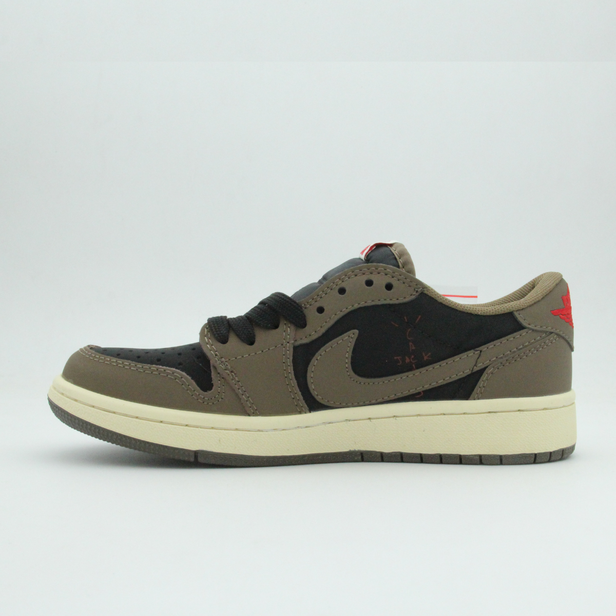 Women Jordan 1 flat Travis Scott (Mocha)