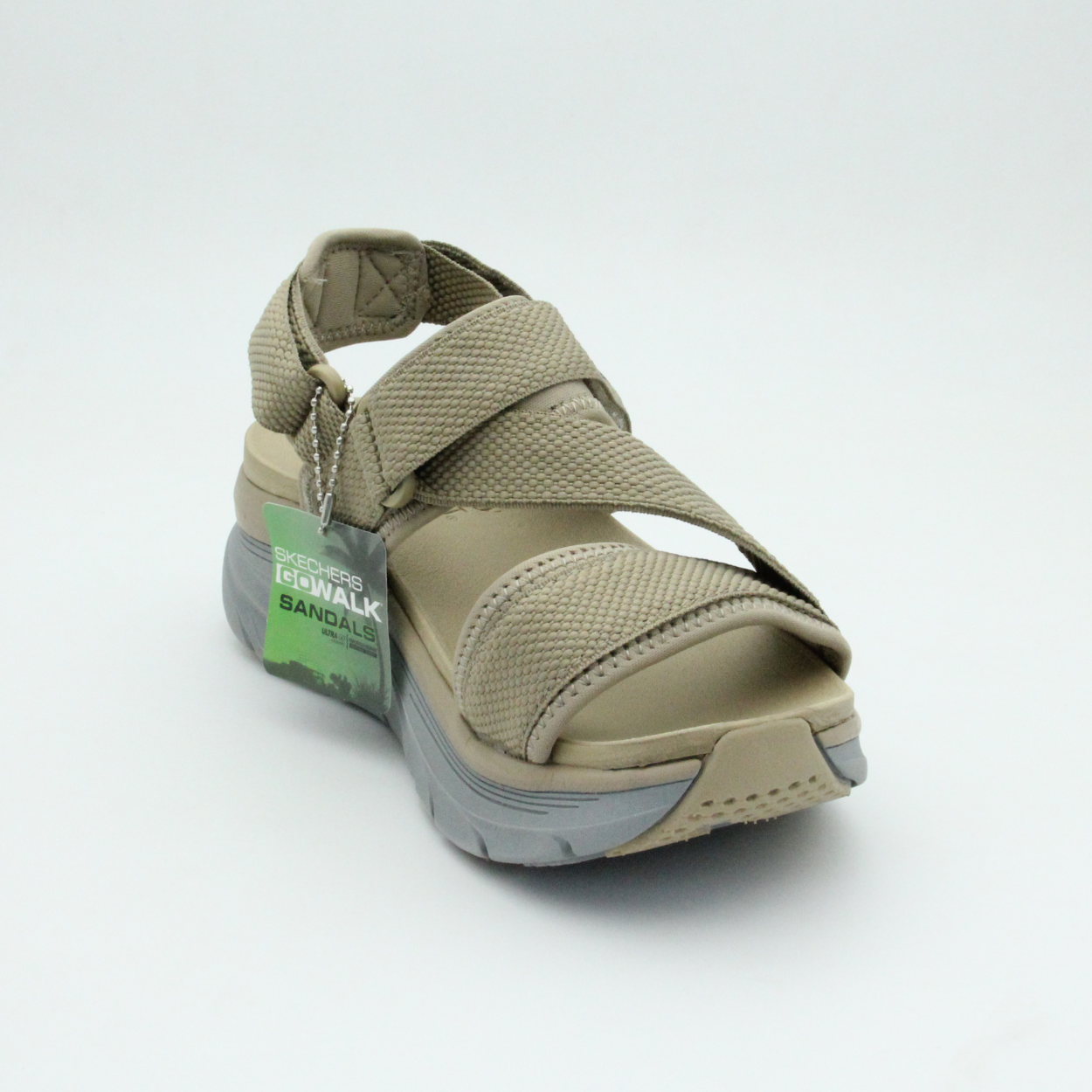Men-Women Skechers Arch Fit Sandal (Beige)