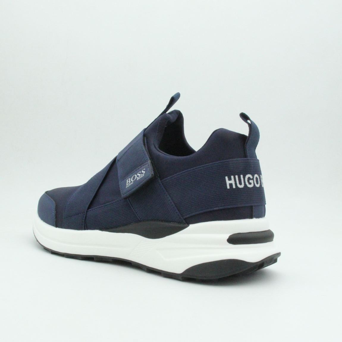 Men Trainer Belt RubberSole (Navy)