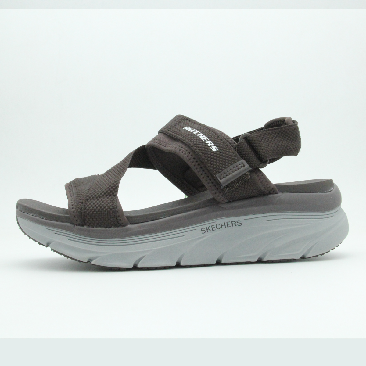 Men-Women Skechers Arch Fit Sandal (Brown)