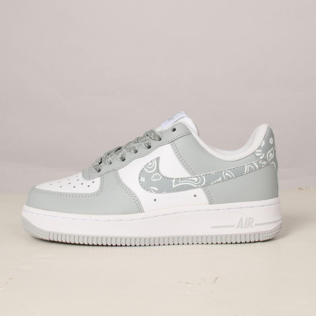 Women's Air Print Sneakers – Green/Grey