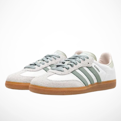 White Silver Green-Samba (Women-Men)