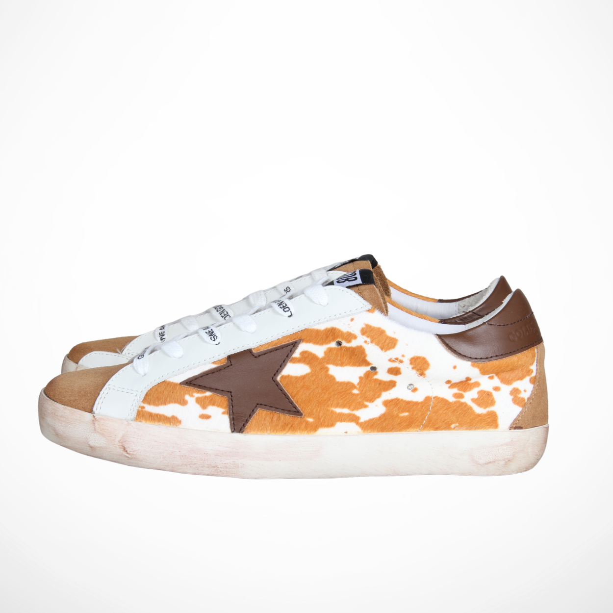 Women Super Star Brown Camo Print
