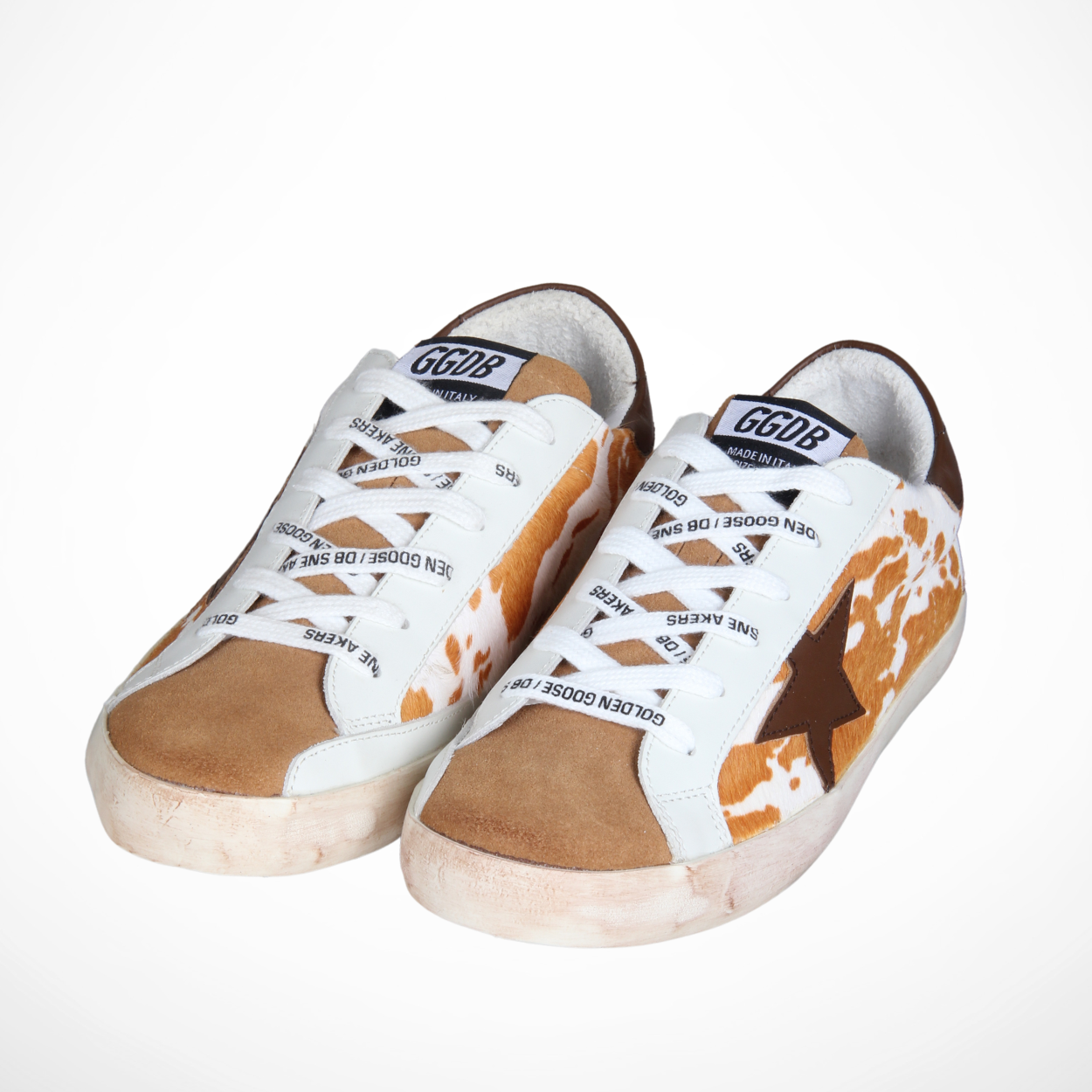 Women Super Star Brown Camo Print