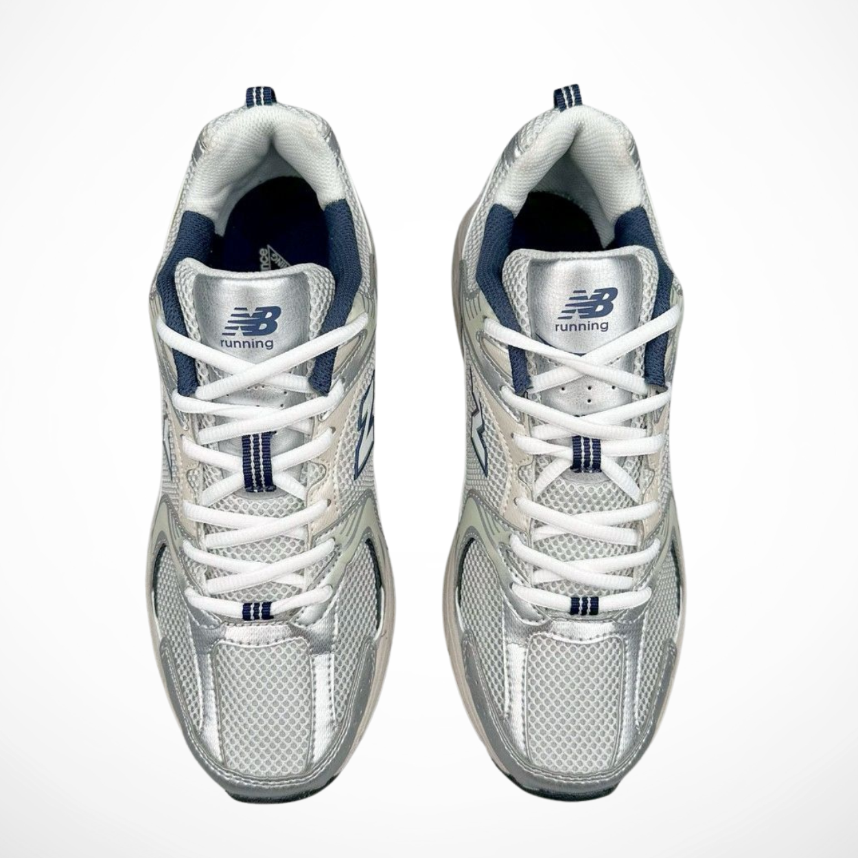 Men-Women NEW BALANCE 530 (SILVER-BLUE)