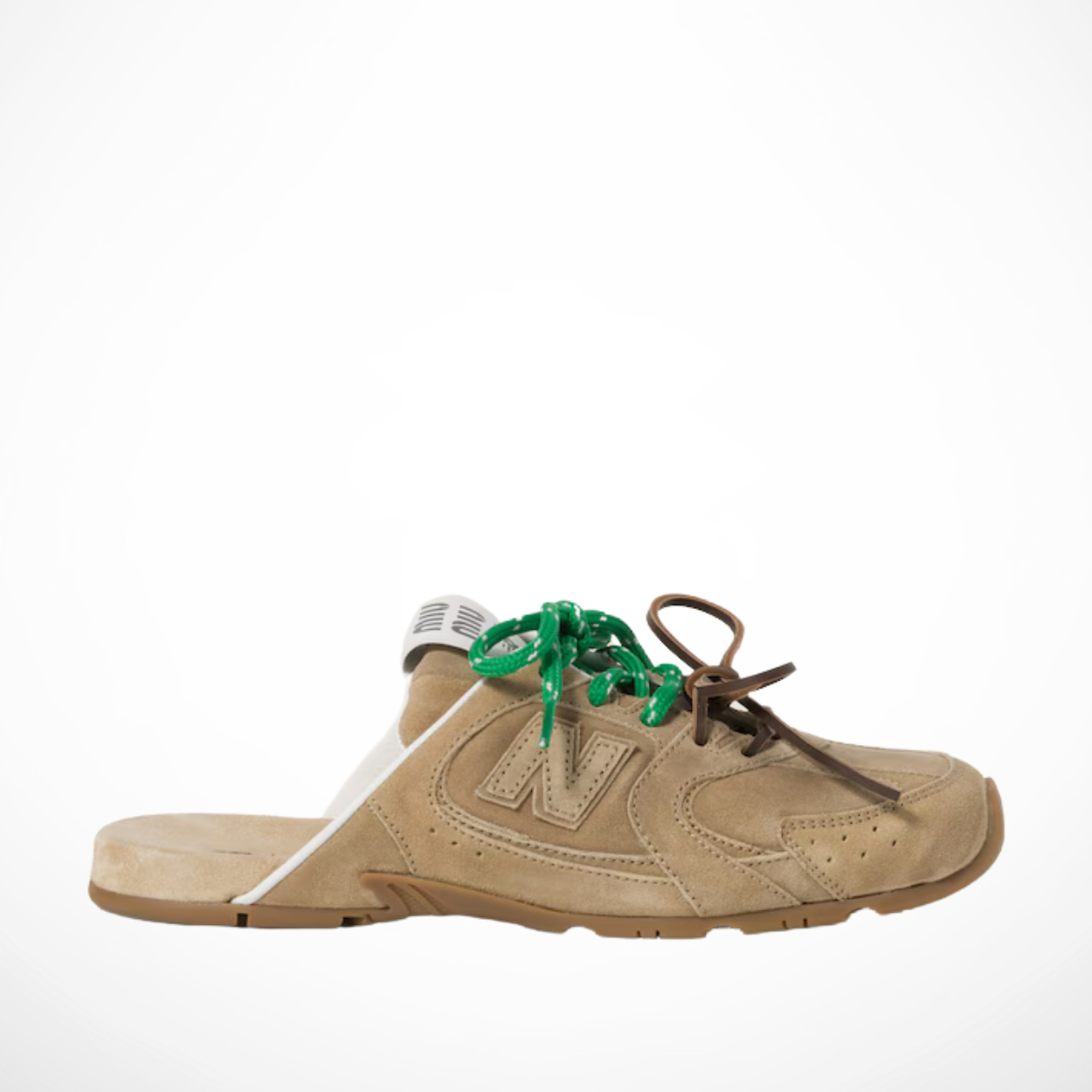 Miu Miu x NB 530 Mules (Beige)