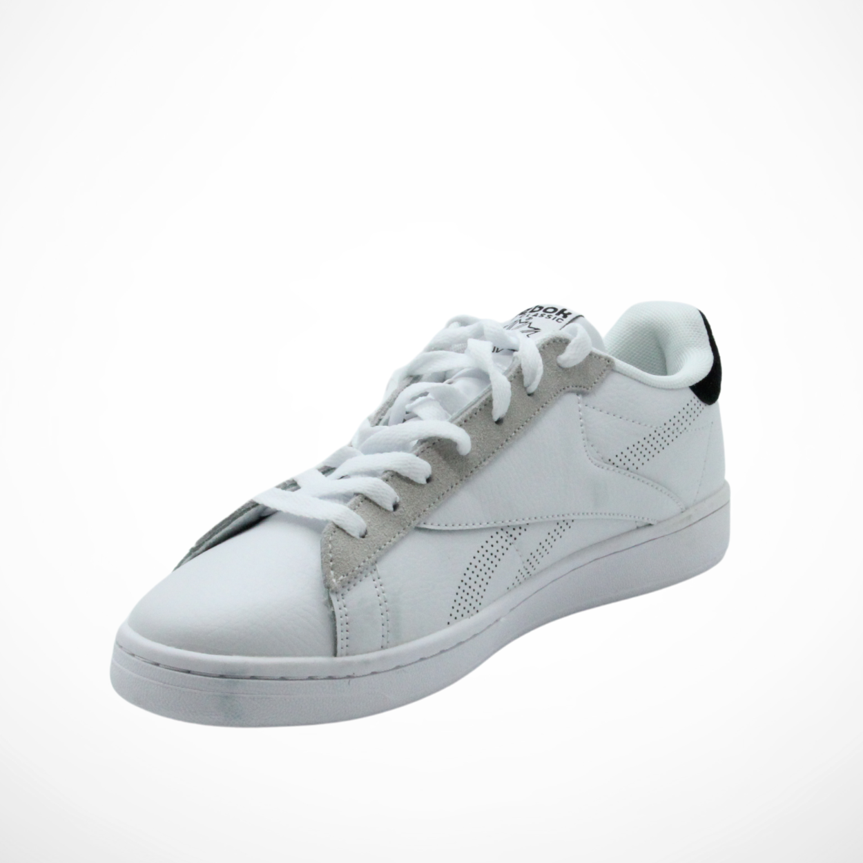 Men reebok flat (White-Black)