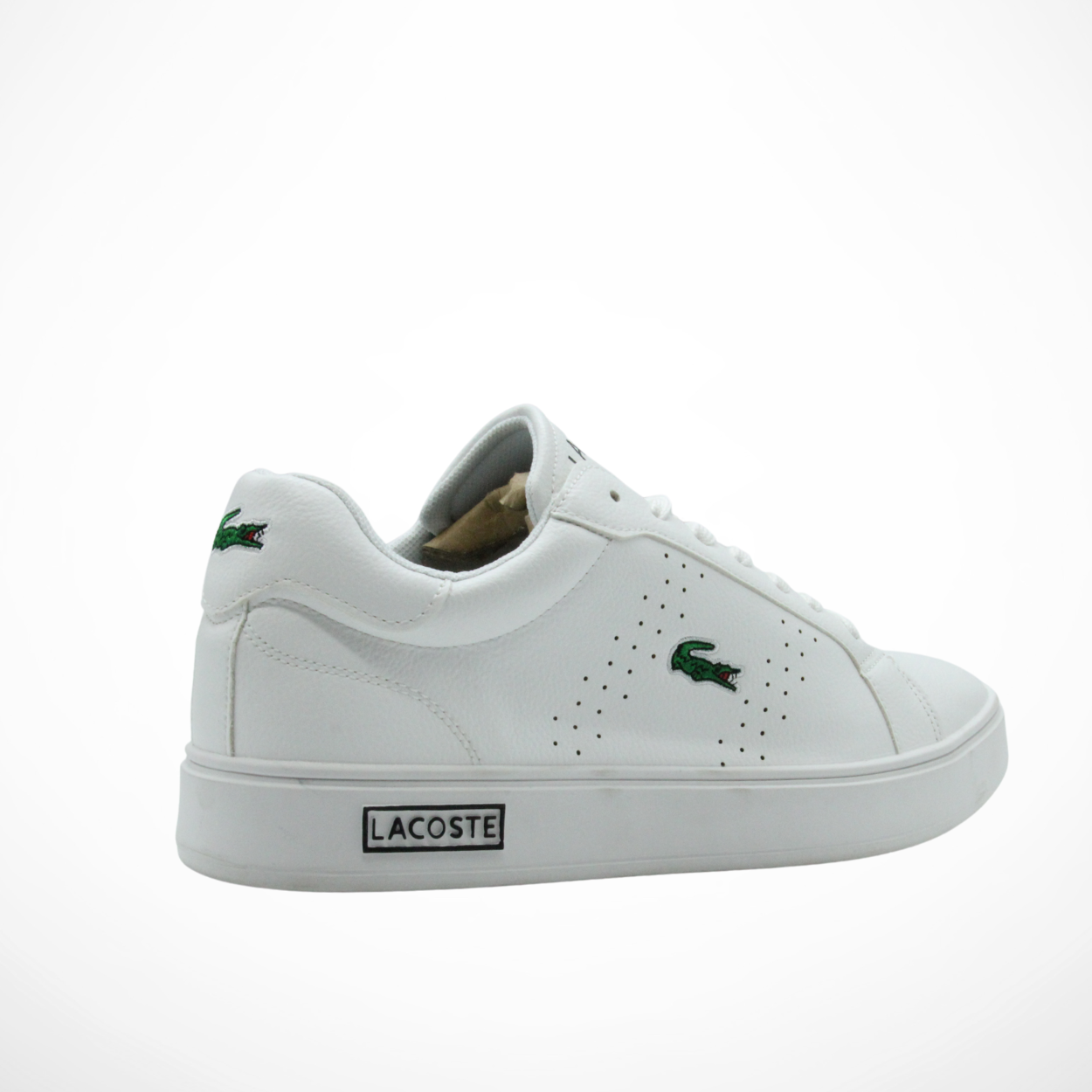 Men Leather Sneakers (White)