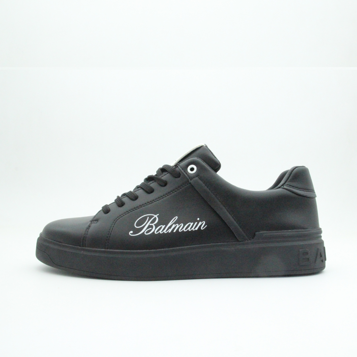 Men Leather trainers Balmain (Black)