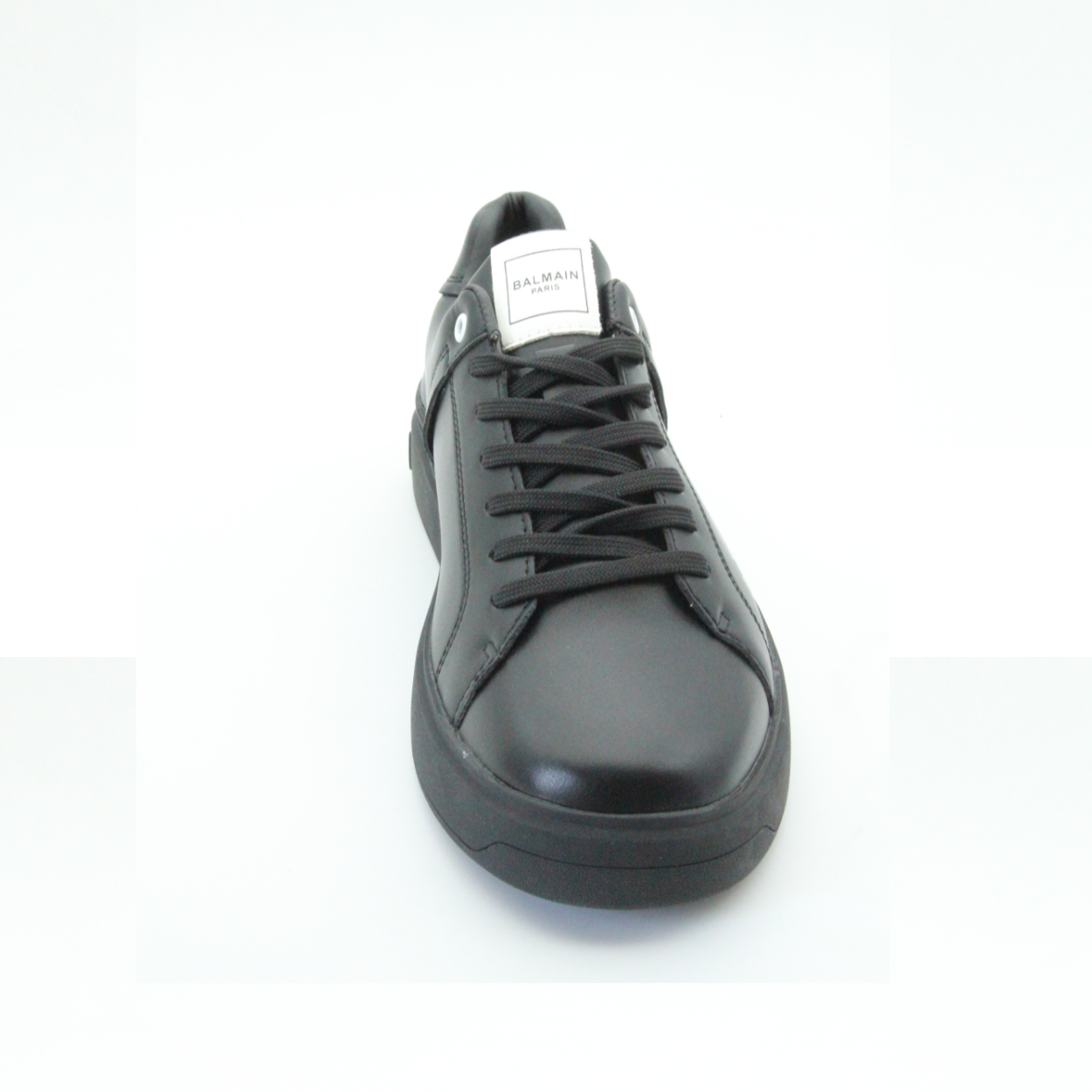 Men Leather trainers Balmain (Black)