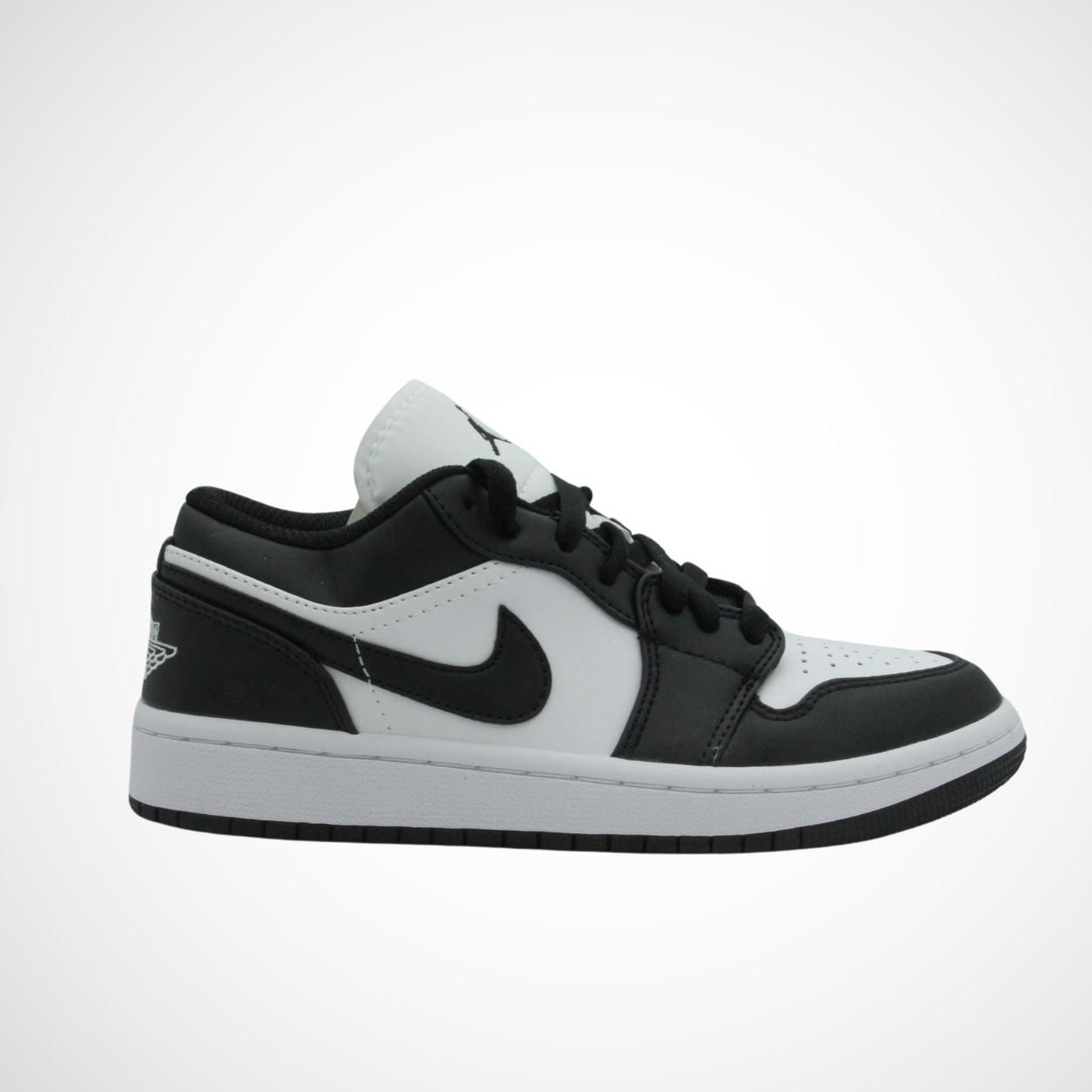 Men-Women JORDAN 1 FLAT PANDA (Black-W)