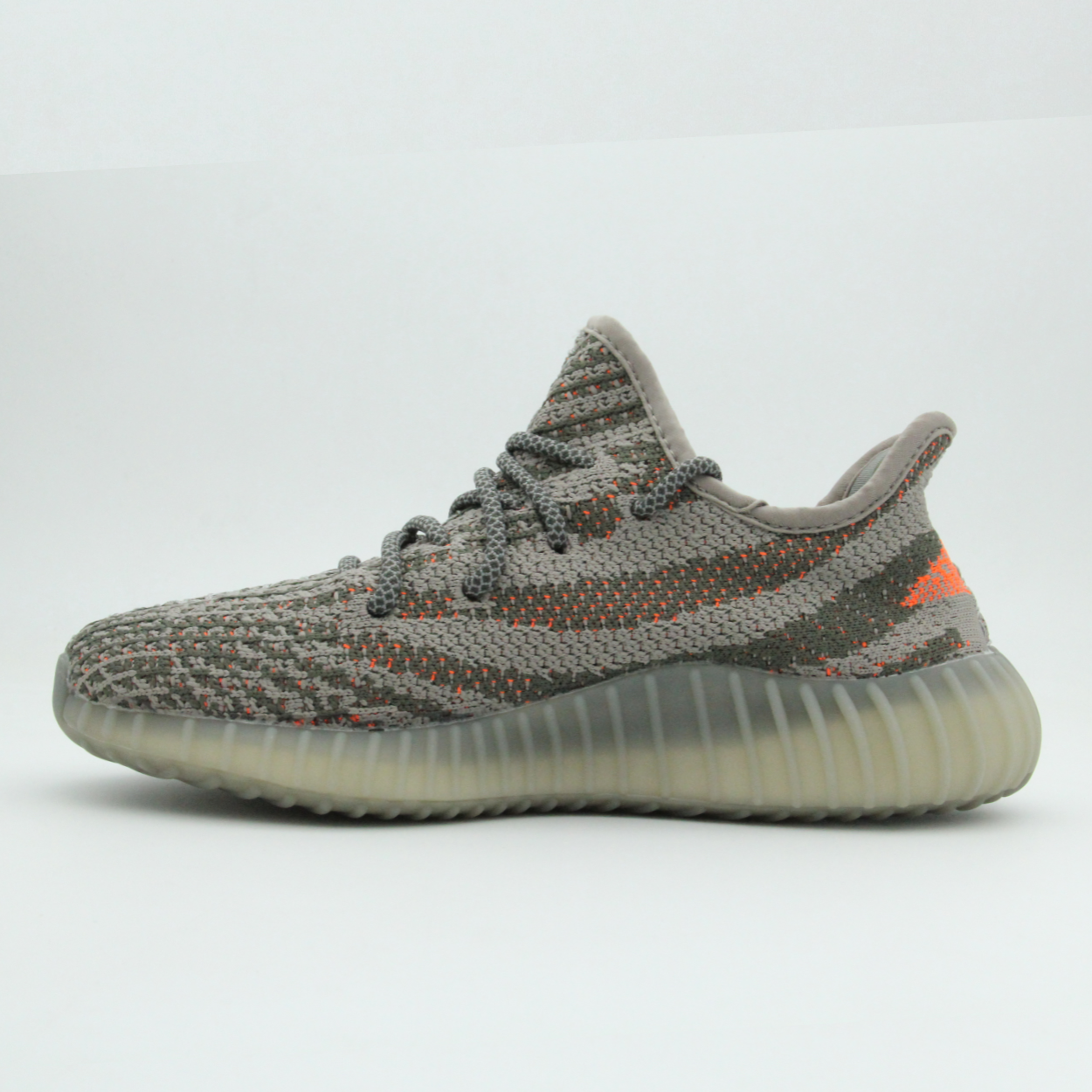 Kids-Women Yeezy Boost 350 V2 (Grey*Orange)