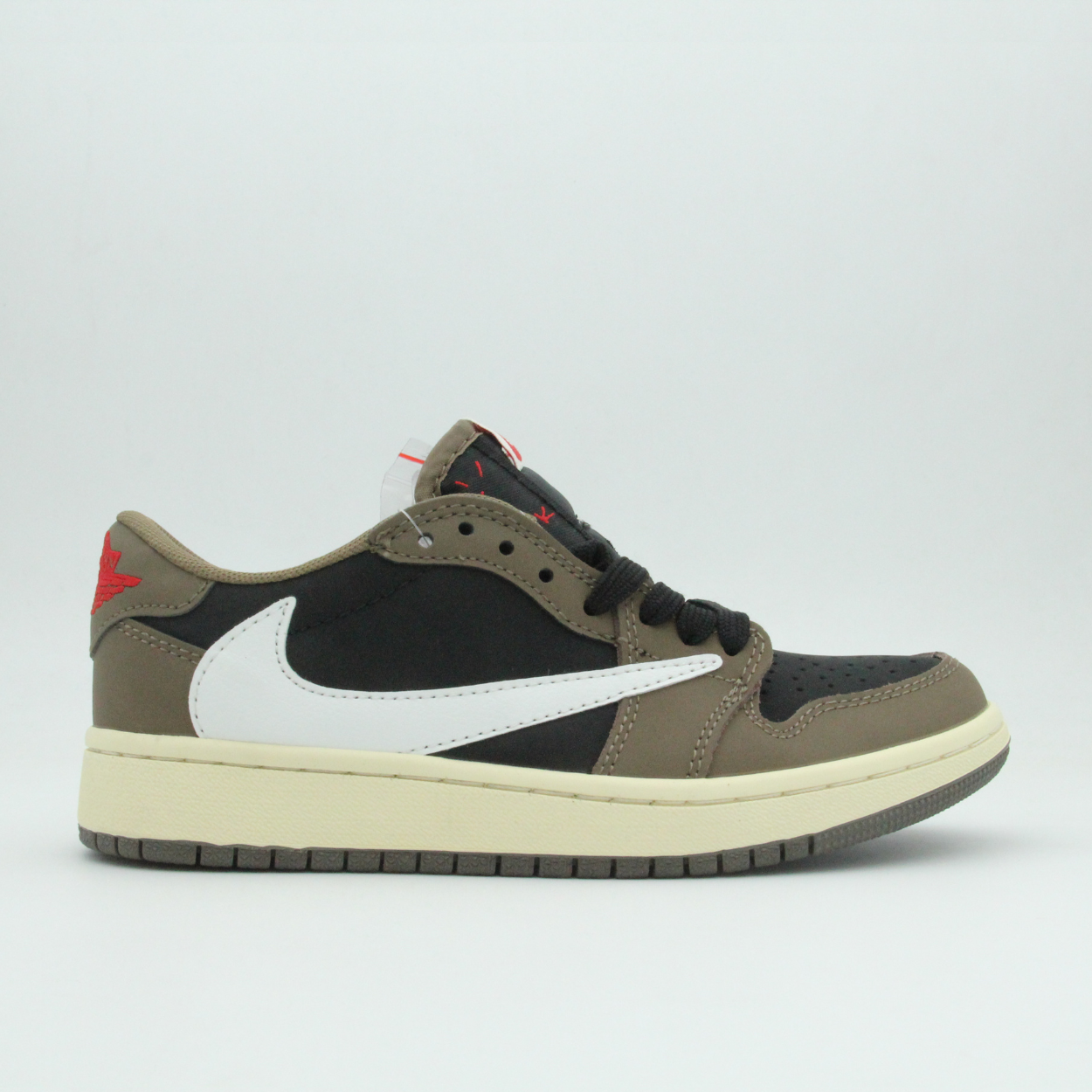 Women Jordan 1 flat Travis Scott (Mocha)